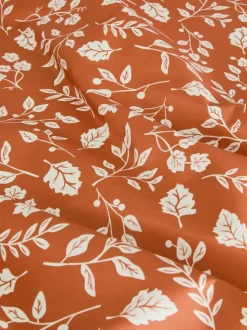 Abwischbare Tischdecke mit Blattmuster