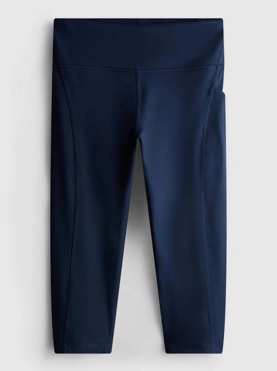 Active-Caprileggings mit hohem Bund