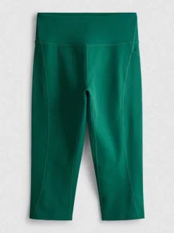 Active-Caprileggings mit hohem Bund
