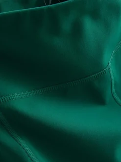 Active-Caprileggings mit hohem Bund