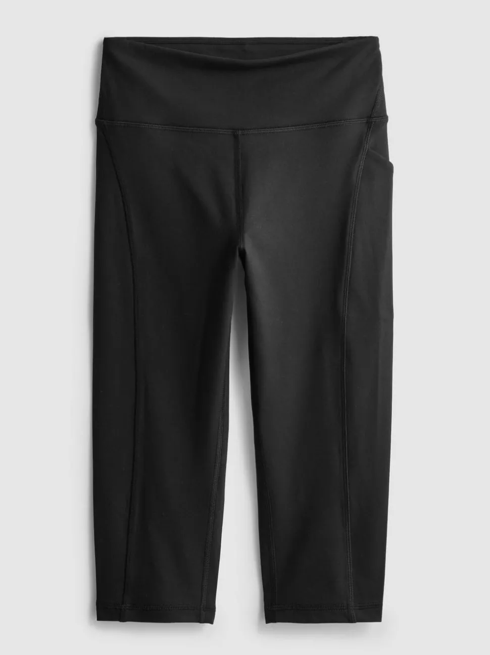 Active-Caprileggings mit hohem Bund