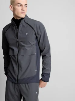 Active-Jacke mit Reißverschluss