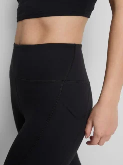 Active-Leggings mit hohem Bund