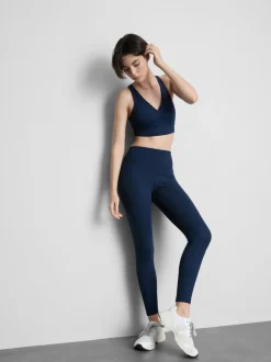 Active-Leggings mit hohem Bund
