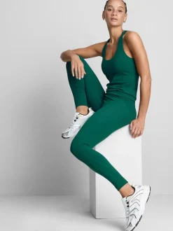 Active-Leggings mit hohem Bund