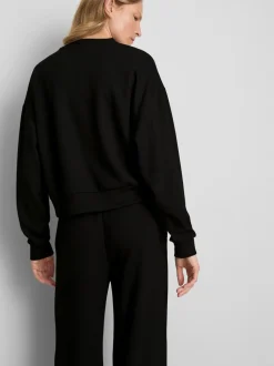 Active Sweatshirt mit Rundhalsausschnitt