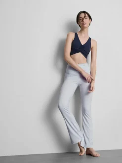 Active-Yoga-Leggings mit hohem Bund
