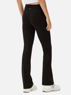 Active-Yoga-Leggings mit hohem Bund
