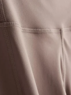 Active-Yogashorts mit hohem Bund