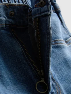 Adaptive Jeans mit geradem Bein und mittlerer Leibhöhe
