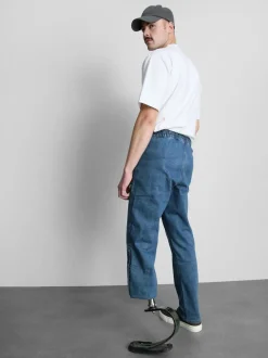 Adaptive Jeans mit geradem Bein und mittlerer Leibhöhe
