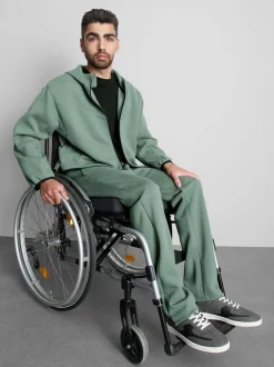 Adaptiver Hoodie mit Reißverschluss