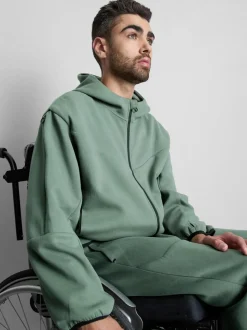 Adaptiver Hoodie mit Reißverschluss