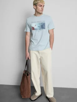 „Amalfiküste“ T-Shirt mit Grafik