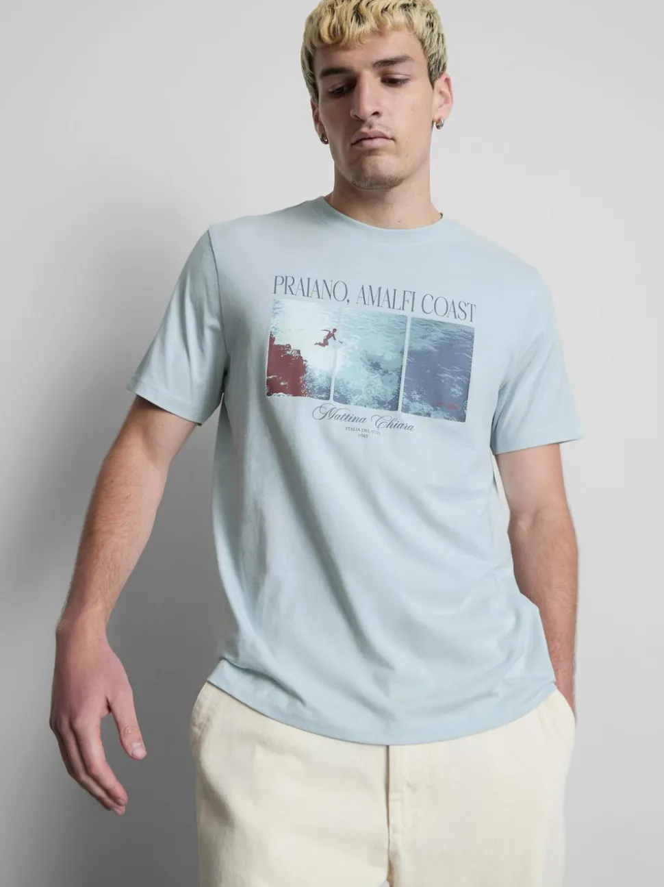 „Amalfiküste“ T-Shirt mit Grafik