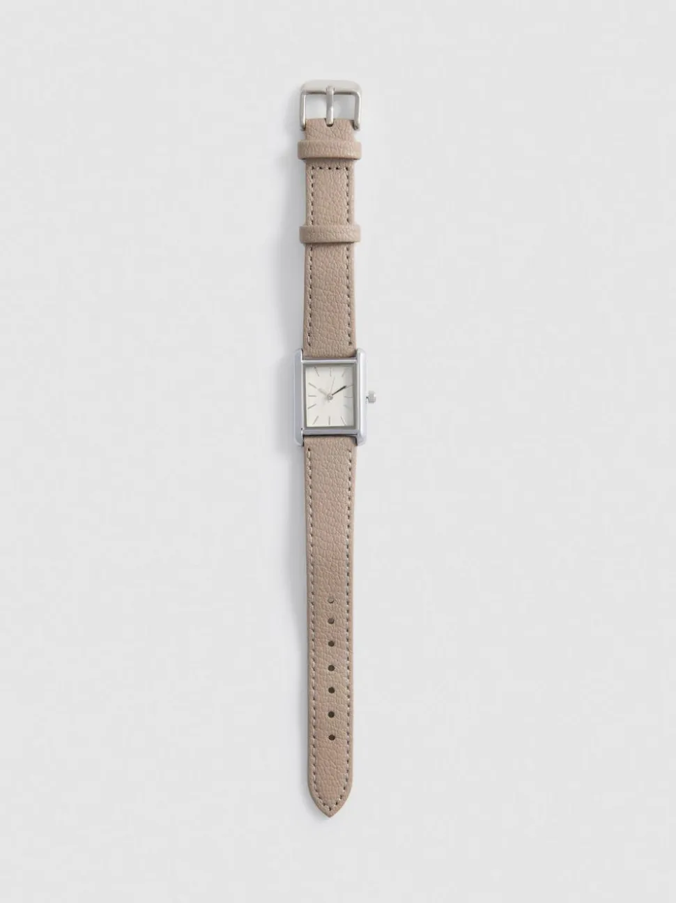 Armbanduhr aus Kunstlederband