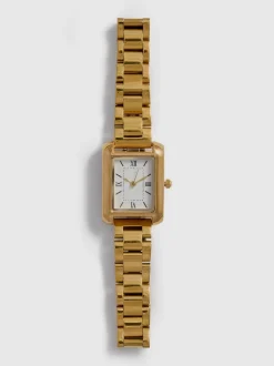 Armbanduhr mit Gliederarmband
