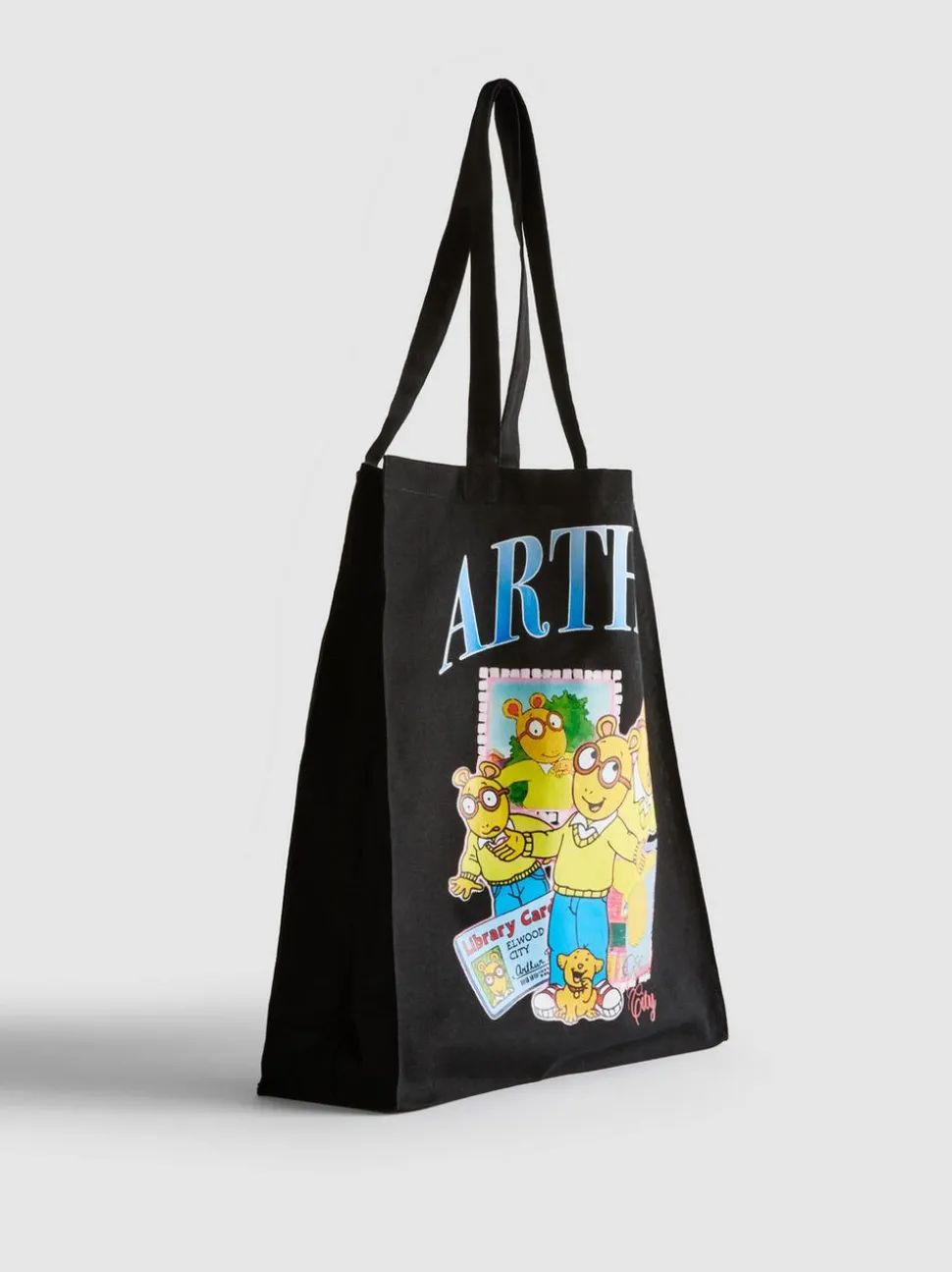 „Arthur“ Tragetasche mit Grafik