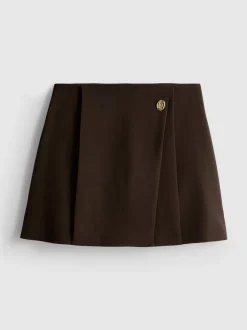 Asymmetrischer eleganter Minirock