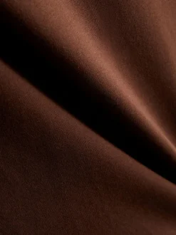 Asymmetrisches Top mit gekräuseltem Saum