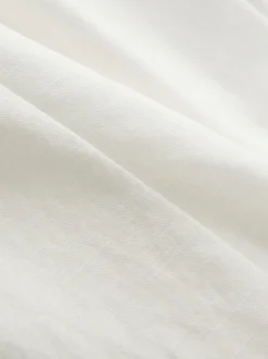 Asymmetrische Weste aus Baumwollmischung