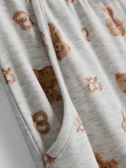 Ausgestellte „Love to Lounge“ Leggings mit Bären-Print