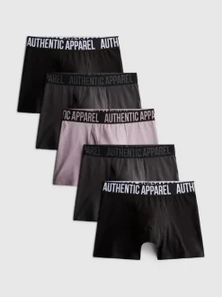 „Authentic Apparel“ Boxershorts, 5er-Pack
