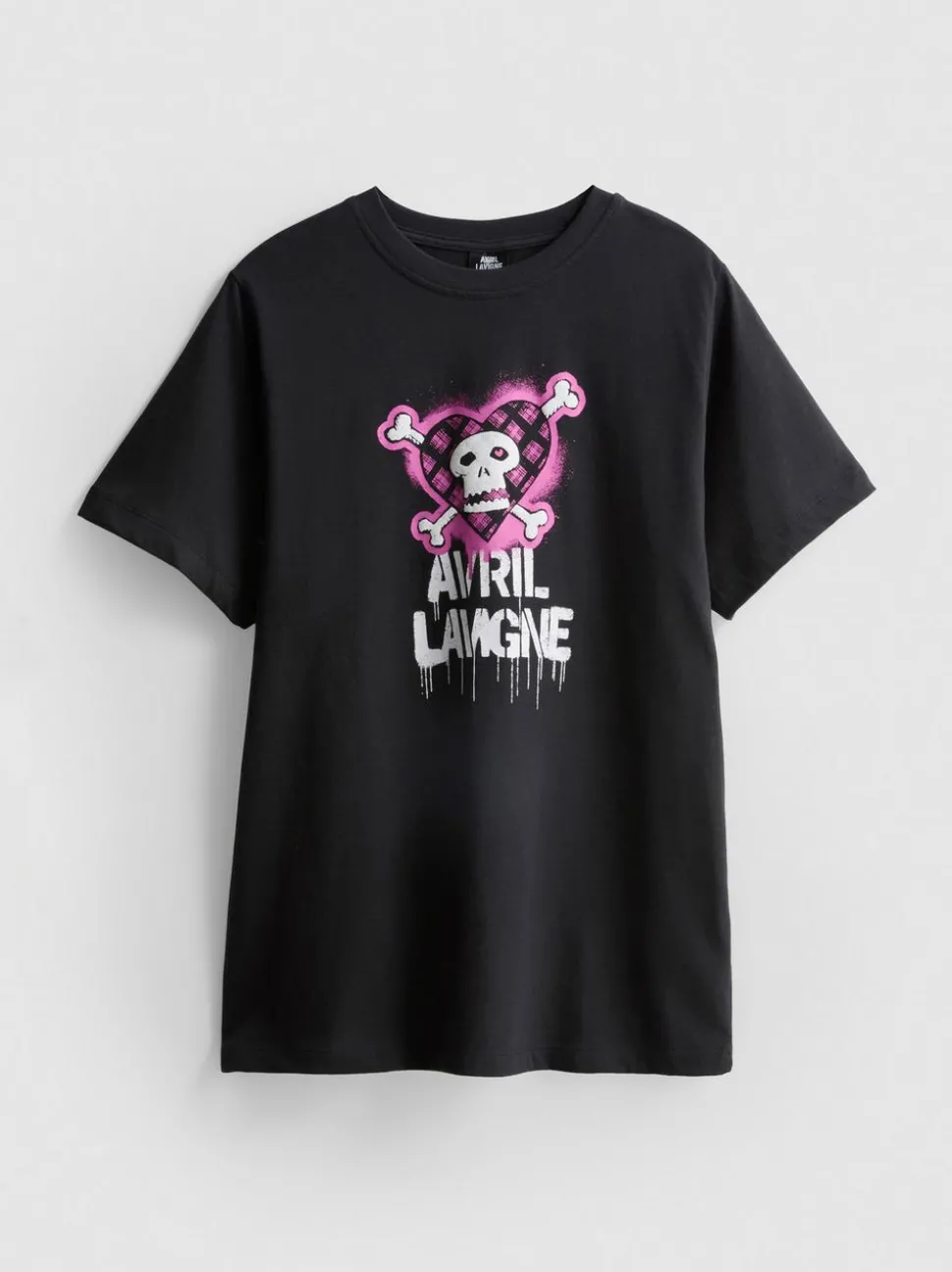 „Avril Lavigne“ Baumwoll-T-Shirt mit Grafik