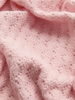 Babydecke aus Strick
