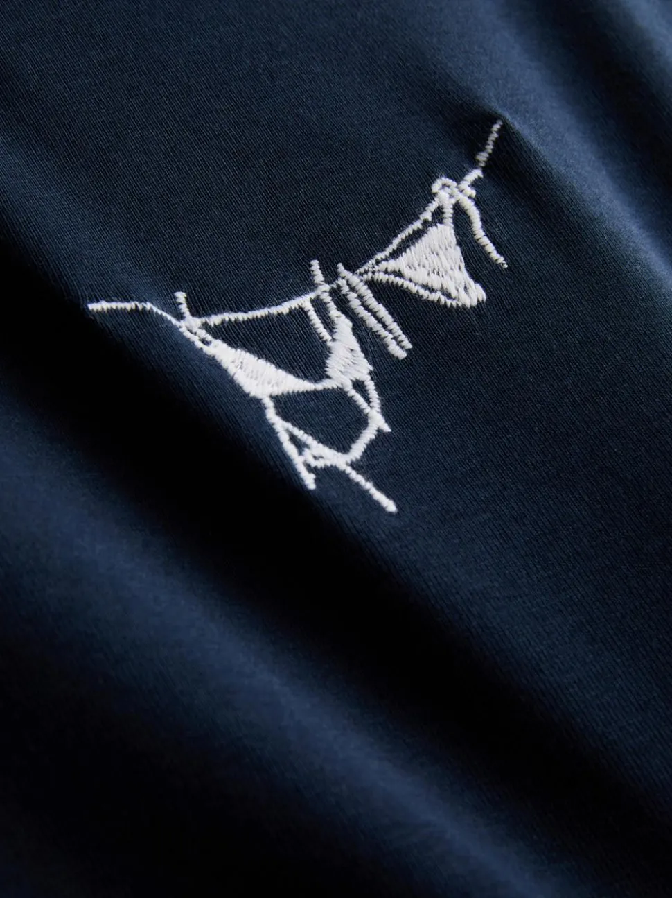 Baby Tee aus Baumwolle mit Grafik