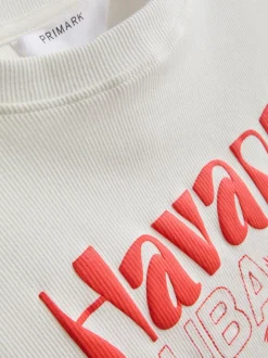 Baby-Tee mit Havanna-Grafik und hohem Baumwollanteil