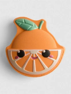 Badebombe in Orangenform
