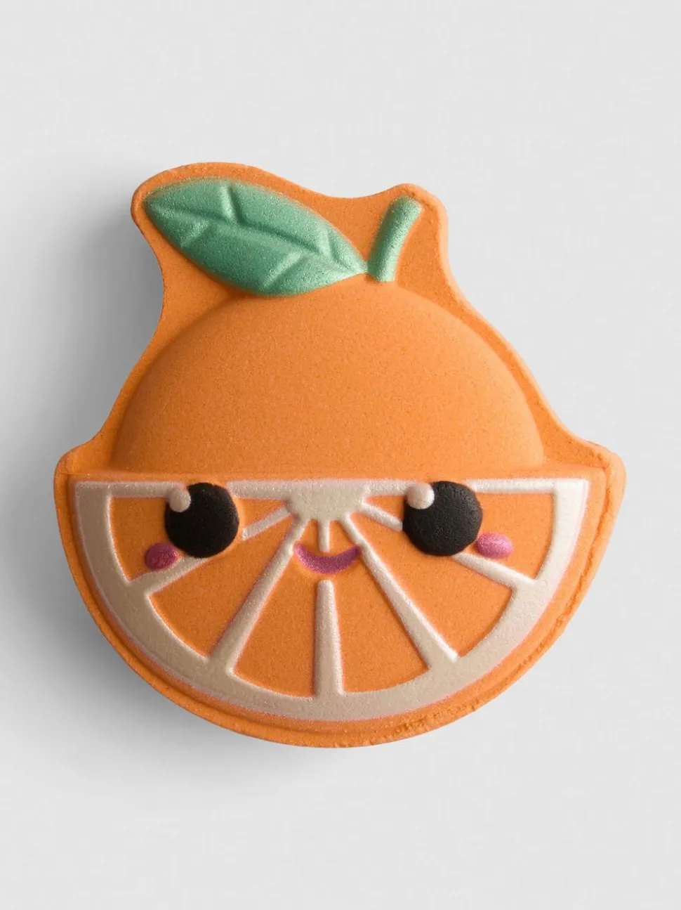 Badebombe in Orangenform