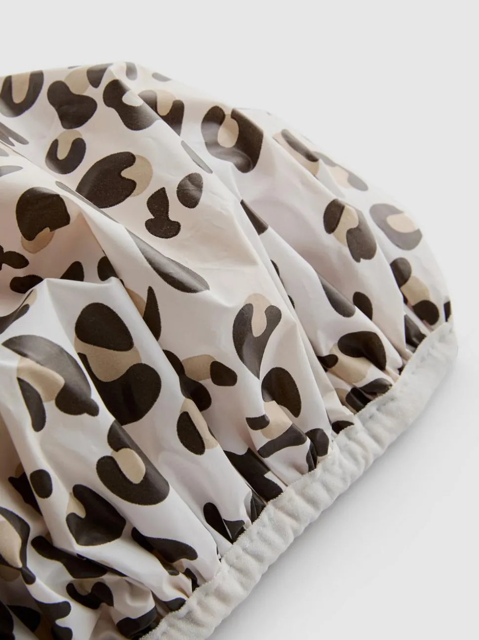 Badehaube mit Leopardenprint