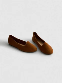 Ballerinas aus Wildleder