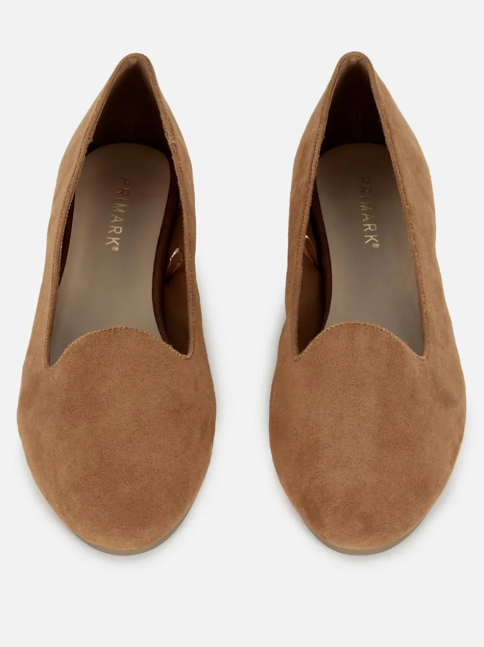 Ballerinas in Wildleder-Optik