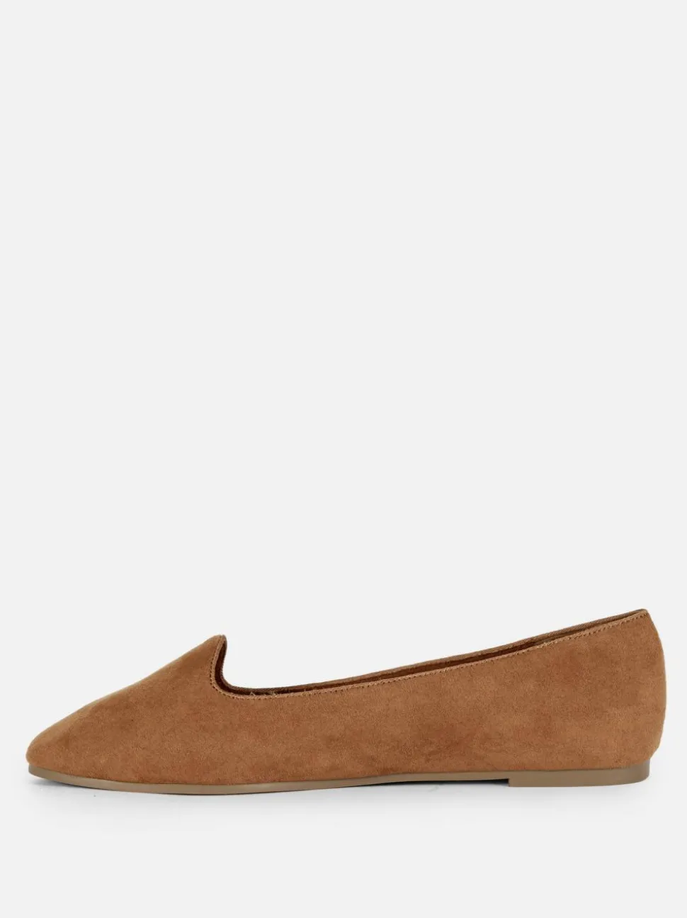 Ballerinas in Wildleder-Optik