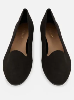 Ballerinas in Wildleder-Optik