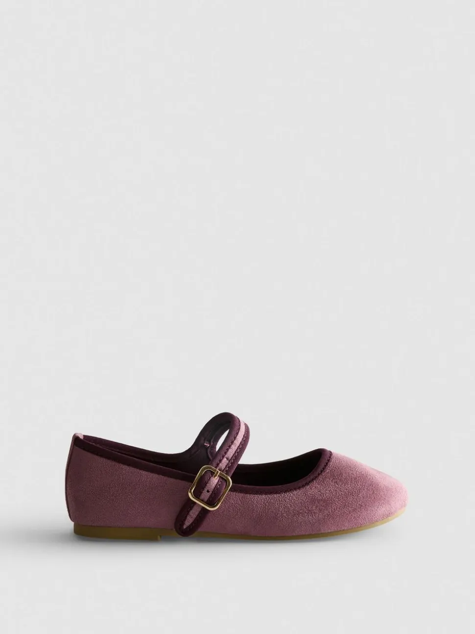 Ballerinas in Wildleder-Optik