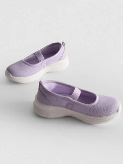 Ballerinas mit dicker Sohle