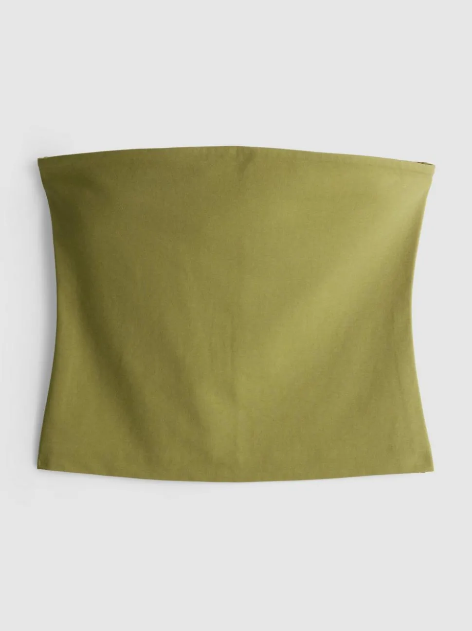 Bandeau-Top mit hohem Baumwollanteil