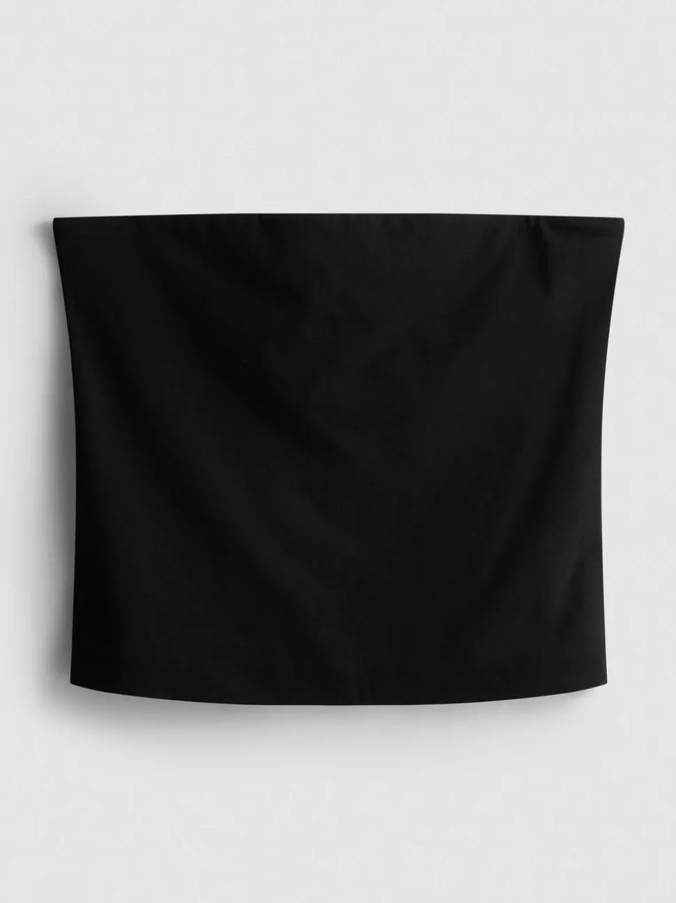 Bandeau-Top mit hohem Baumwollanteil