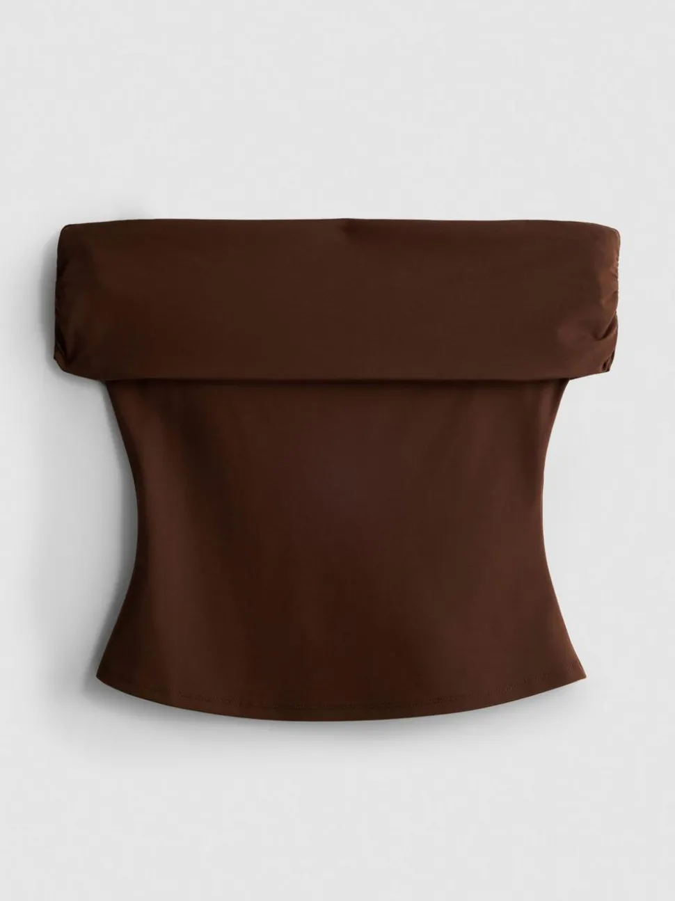 Bardot-Top aus Jersey