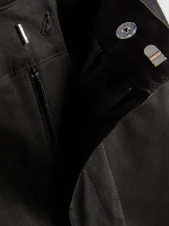 Barrel-Hose im Utility-Stil mit hohem Baumwollanteil
