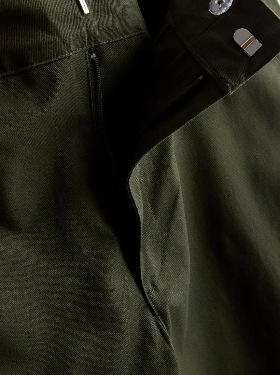 Barrel-Hose im Utility-Stil mit hohem Baumwollanteil