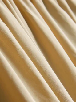 Barrel-Hose mit Papertouch und Bundfalten