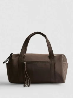 Barrel-Tasche mit Reißverschlussfach