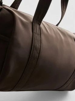 Barrel-Tasche mit Reißverschlussfach