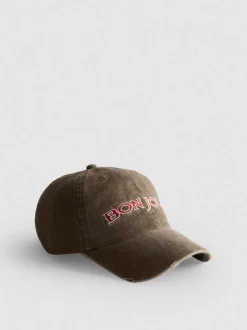 Basecap mit „Bon Jovi“ Stickerei