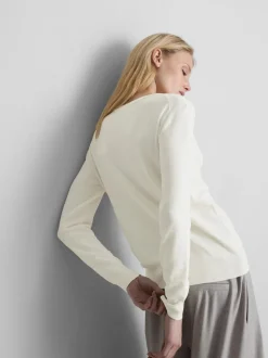Basic-Cardigan mit Rundhalsausschnitt